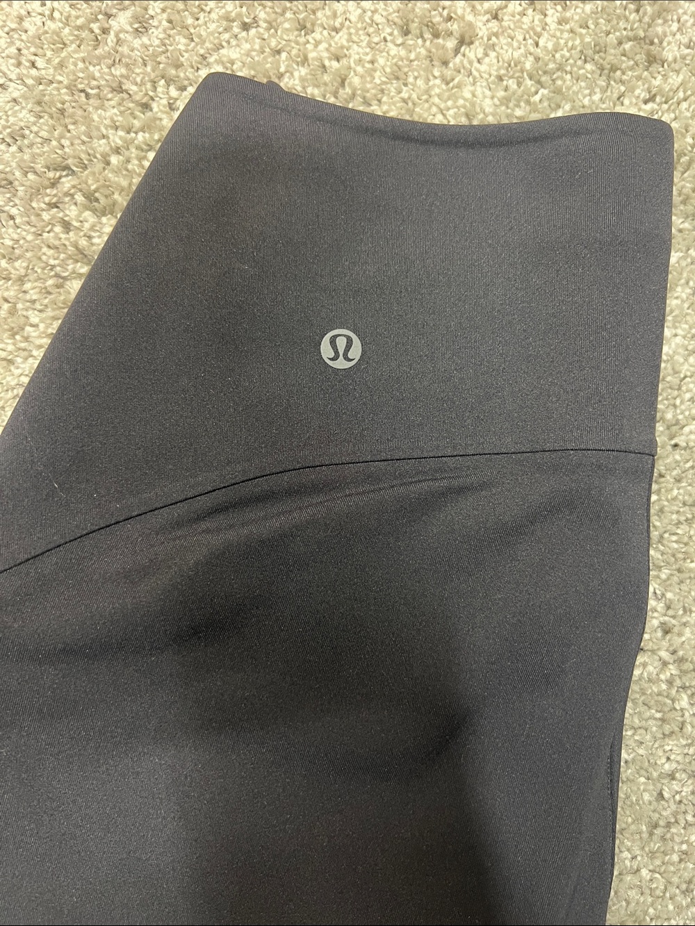Lululemon Black smooth fit pull-on high rise pant - Picture 2 of 5